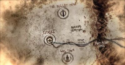Carte 1843, carte de JDR — battlemap pour Roll20 et Foundry VTT