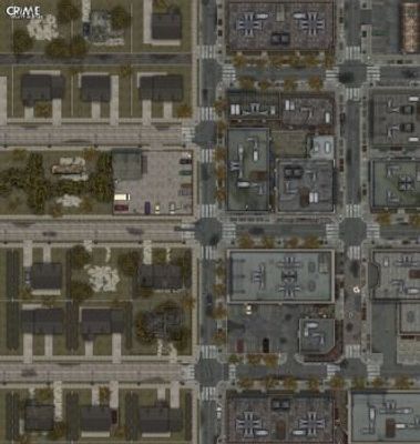 Carte 1857, carte de JDR — battlemap pour Roll20 et Foundry VTT