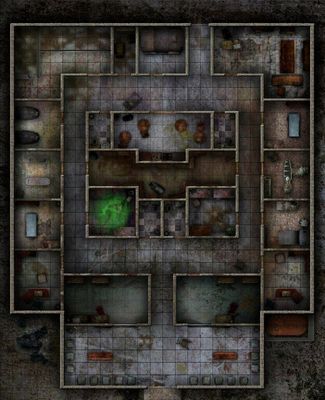 Carte 1879, carte de JDR — battlemap pour Roll20 et Foundry VTT