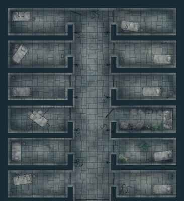 Carte 1883, carte de JDR — battlemap pour Roll20 et Foundry VTT