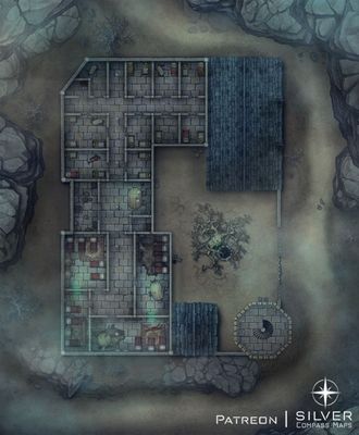 Carte 1894, carte de JDR — battlemap pour Roll20 et Foundry VTT