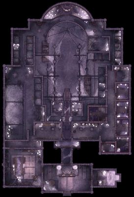 Carte 1897, carte de JDR — battlemap pour Roll20 et Foundry VTT