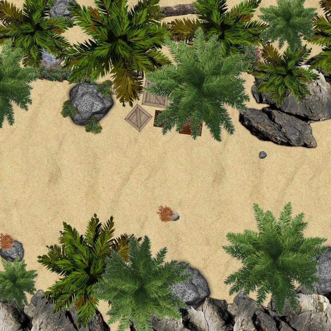 Carte 19, carte de JDR — battlemap pour Roll20 et Foundry VTT