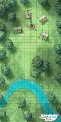 Carte 1906, carte de JDR — battlemap pour Roll20 et Foundry VTT