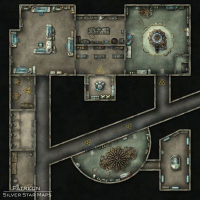 Carte 1929, carte de JDR — battlemap pour Roll20 et Foundry VTT
