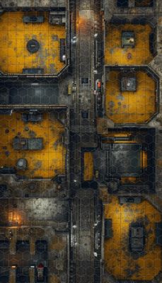 Carte 1939, carte de JDR — battlemap pour Roll20 et Foundry VTT