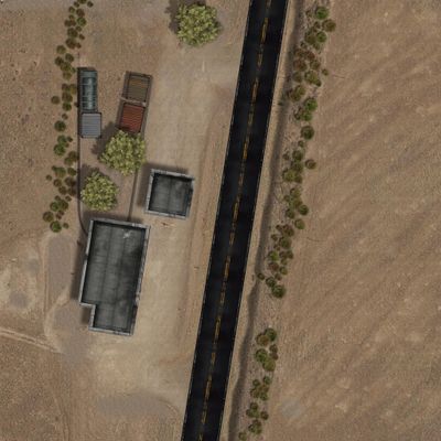 Carte 1951, carte de JDR — battlemap pour Roll20 et Foundry VTT