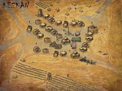 Carte 2033, carte de JDR — battlemap pour Roll20 et Foundry VTT