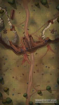 Carte 2049, carte de JDR — battlemap pour Roll20 et Foundry VTT