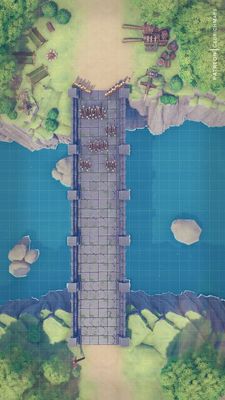 Carte 2053, carte de JDR — battlemap pour Roll20 et Foundry VTT