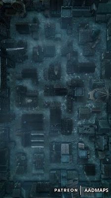 Carte 2066, carte de JDR — battlemap pour Roll20 et Foundry VTT