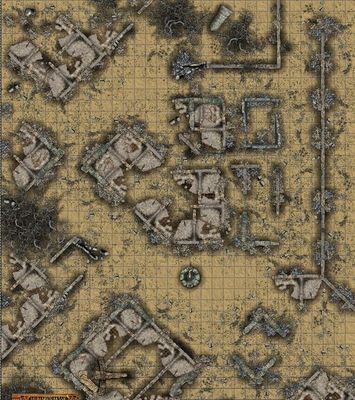 Carte 2068, carte de JDR — battlemap pour Roll20 et Foundry VTT