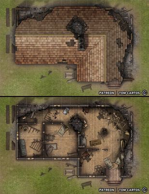 Carte 2079, carte de JDR — battlemap pour Roll20 et Foundry VTT