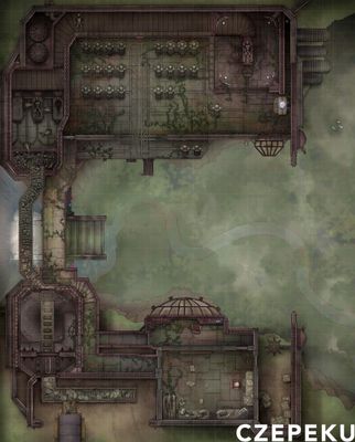 Carte 2095, carte de JDR — battlemap pour Roll20 et Foundry VTT