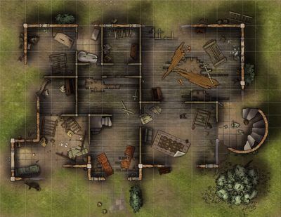 Carte 2112, carte de JDR — battlemap pour Roll20 et Foundry VTT