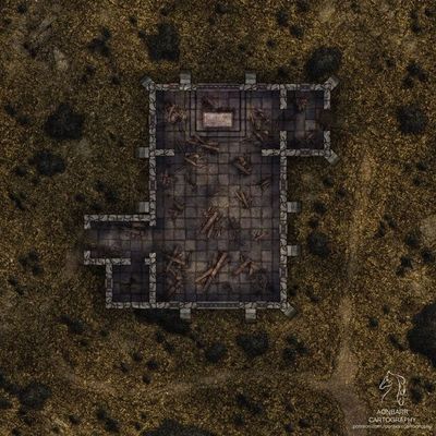Carte 2120, carte de JDR — battlemap pour Roll20 et Foundry VTT