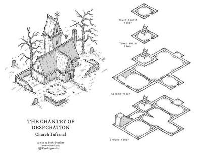 Carte 2122, carte de JDR — battlemap pour Roll20 et Foundry VTT