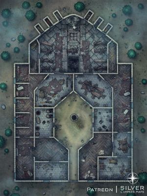 Carte 2125, carte de JDR — battlemap pour Roll20 et Foundry VTT