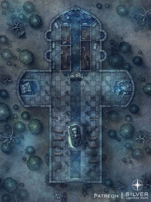 Carte 2127, carte de JDR — battlemap pour Roll20 et Foundry VTT