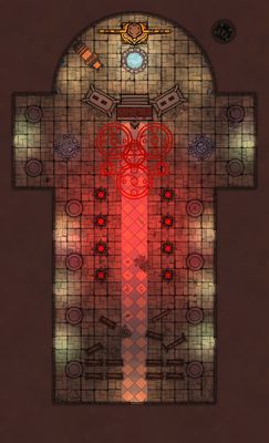 Carte 2130, carte de JDR — battlemap pour Roll20 et Foundry VTT
