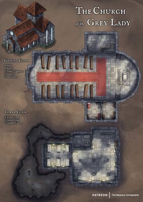 Carte 2131, carte de JDR — battlemap pour Roll20 et Foundry VTT
