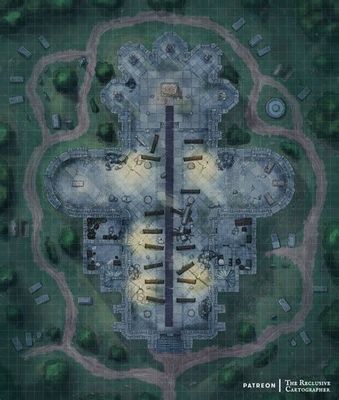 Carte 2132, carte de JDR — battlemap pour Roll20 et Foundry VTT