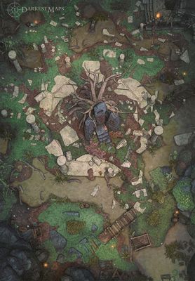 Carte 2133, carte de JDR — battlemap pour Roll20 et Foundry VTT