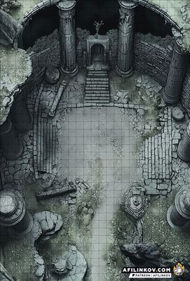 Carte 2136, carte de JDR — battlemap pour Roll20 et Foundry VTT