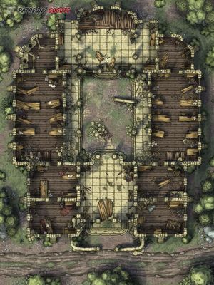 Carte 2204, carte de JDR — battlemap pour Roll20 et Foundry VTT