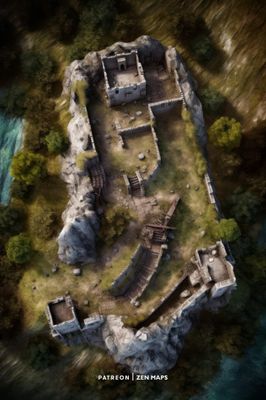 Carte 2221, carte de JDR — battlemap pour Roll20 et Foundry VTT