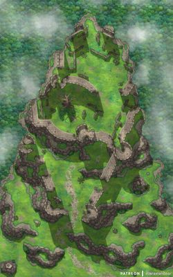 Carte 2229, carte de JDR — battlemap pour Roll20 et Foundry VTT