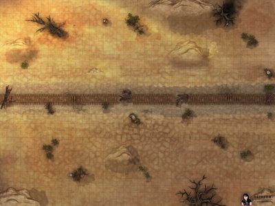Carte 2232, carte de JDR — battlemap pour Roll20 et Foundry VTT