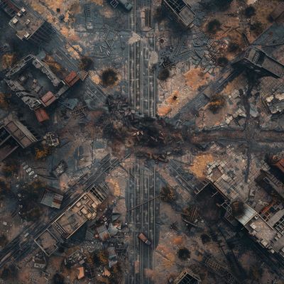 Carte 2234, carte de JDR — battlemap pour Roll20 et Foundry VTT