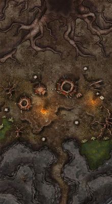 Carte 2237, carte de JDR — battlemap pour Roll20 et Foundry VTT