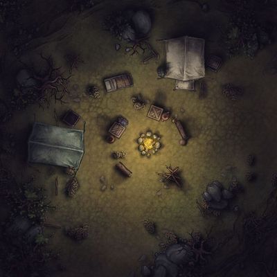 Carte 2240, carte de JDR — battlemap pour Roll20 et Foundry VTT