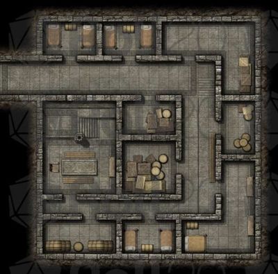 Carte 2246, carte de JDR — battlemap pour Roll20 et Foundry VTT