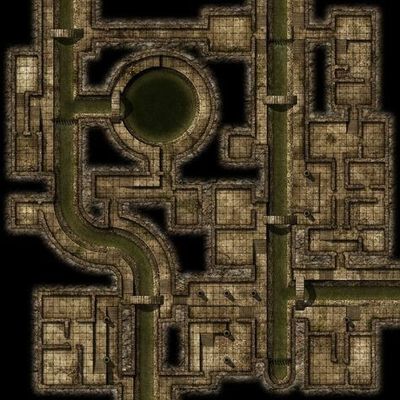 Carte 2247, carte de JDR — battlemap pour Roll20 et Foundry VTT
