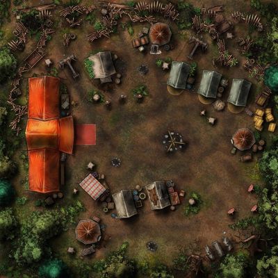 Carte 2249, carte de JDR — battlemap pour Roll20 et Foundry VTT