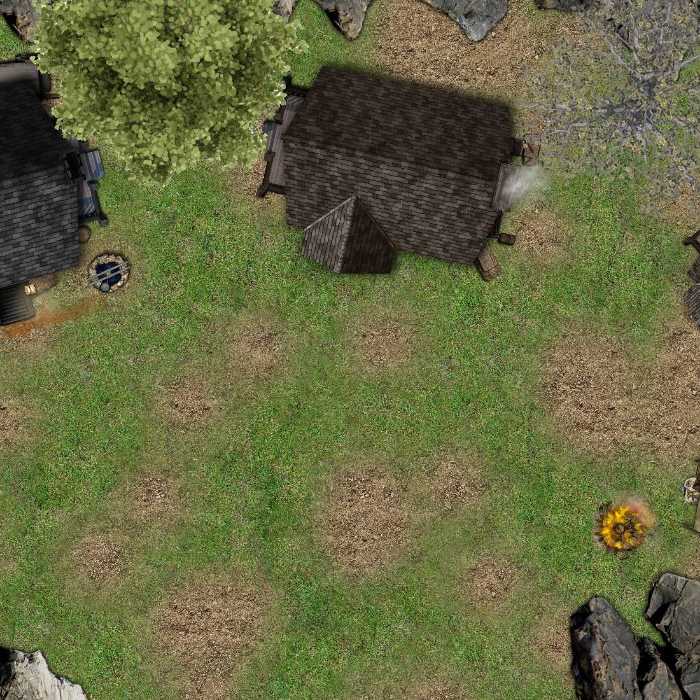 Carte 23, carte de JDR — battlemap pour Roll20 et Foundry VTT