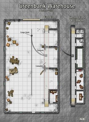 Carte 2302, carte de JDR — battlemap pour Roll20 et Foundry VTT