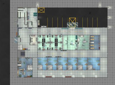 Carte 2351, carte de JDR — battlemap pour Roll20 et Foundry VTT