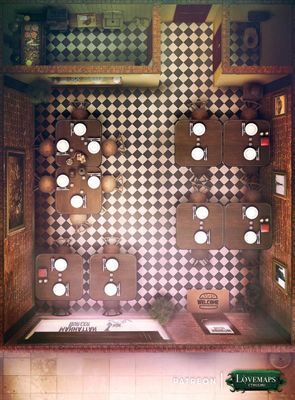 Carte 2399, carte de JDR — battlemap pour Roll20 et Foundry VTT