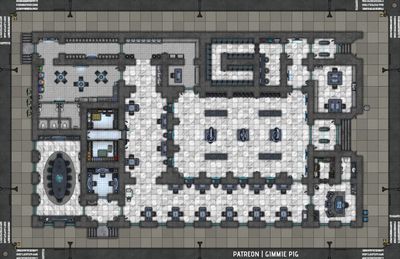 Carte 2409, carte de JDR — battlemap pour Roll20 et Foundry VTT