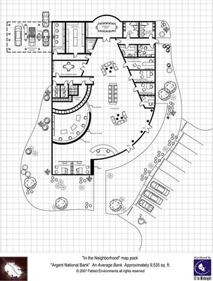 Carte 2417, carte de JDR — battlemap pour Roll20 et Foundry VTT