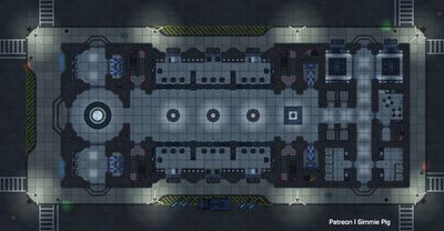 Carte 2419, carte de JDR — battlemap pour Roll20 et Foundry VTT
