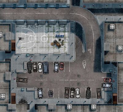 Carte 2492, carte de JDR — battlemap pour Roll20 et Foundry VTT