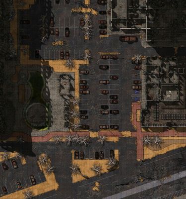 Carte 2497, carte de JDR — battlemap pour Roll20 et Foundry VTT