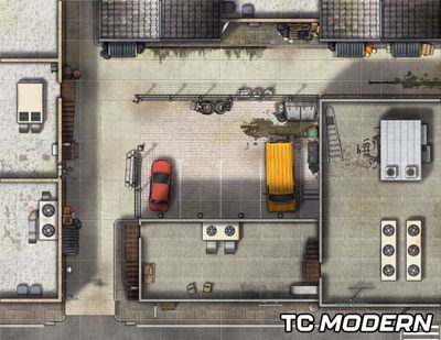 Carte 2535, carte de JDR — battlemap pour Roll20 et Foundry VTT