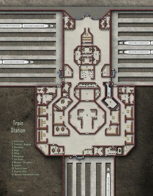Carte 2578, carte de JDR — battlemap pour Roll20 et Foundry VTT
