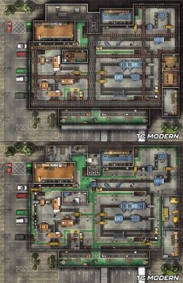 Carte 2593, carte de JDR — battlemap pour Roll20 et Foundry VTT